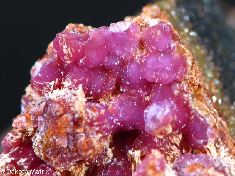 Mansfieldite cobaltian