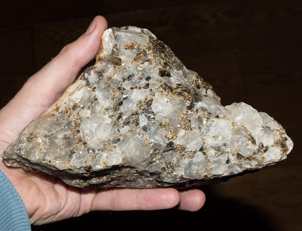 Cryolite — large raw specimen from Greenland