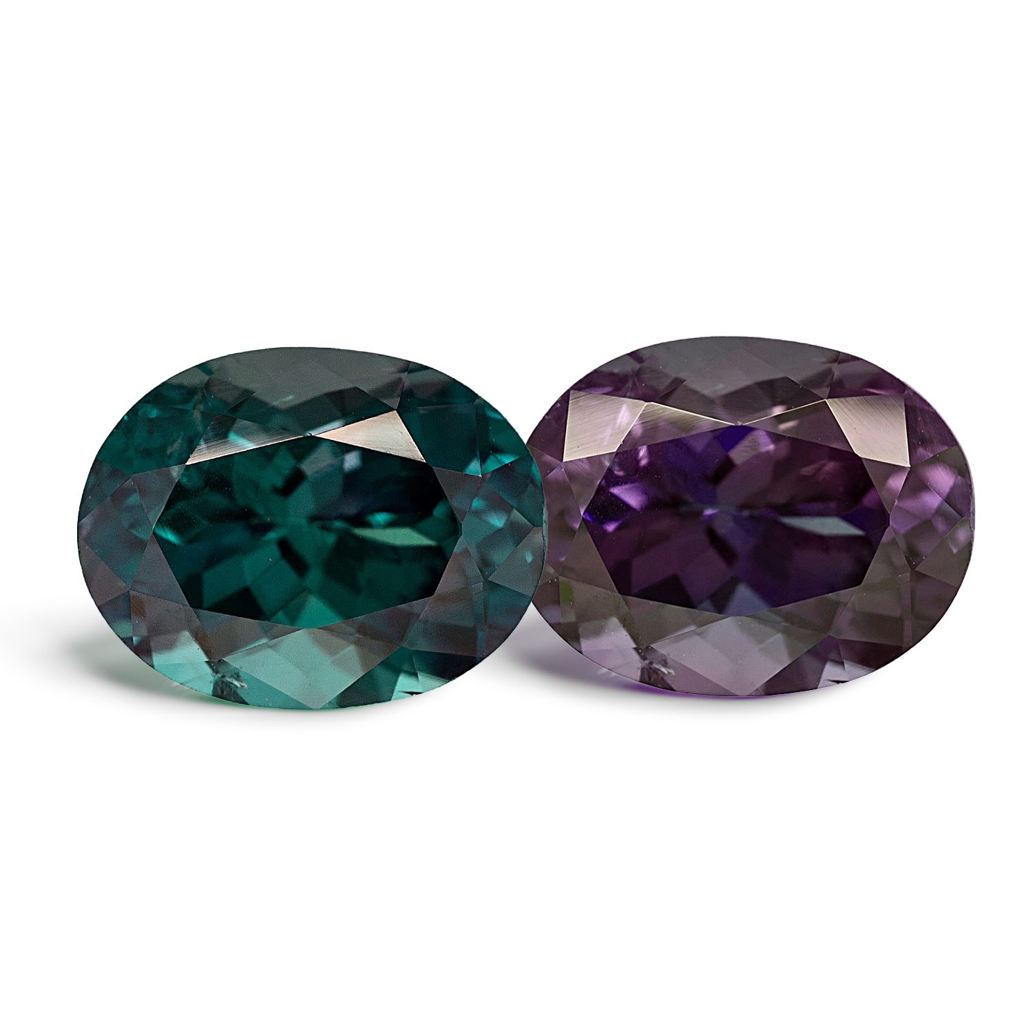 Alexandrite colour change